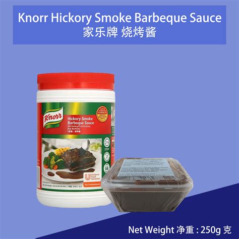 Knorr Hickory Smoke Barbeque Sauce 250g / Sos BBQ Knorr Halal (Repack ...