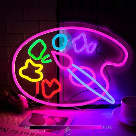 Amazon.com : Heliwey The Scream Neon Sign for Wall Decor Modern ...