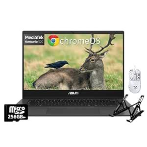 ASUS 2024 Newest Chromebook CM1402 Laptop, 14" FHD, MediaTek Kompanio ...