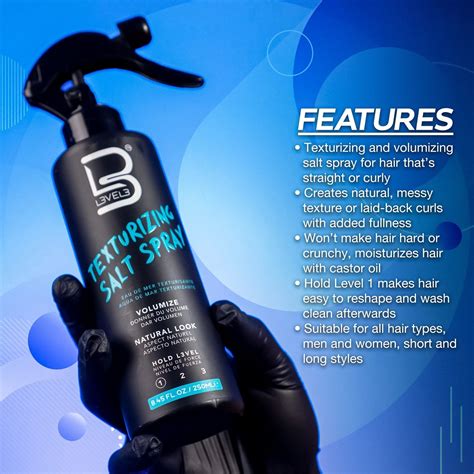 L3VEL3™ TEXTURIZING SEA SALT SPRAY 250 ml 8.45 oz – Modern Barber Supply