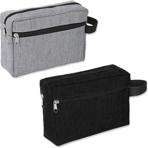 BDSHUNBF 2 Pcs Men's Wash Bags - Travel Friendly Washbags for Men ...