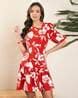 Buy Red Dresses for Women by Kibo Online | Ajio.com