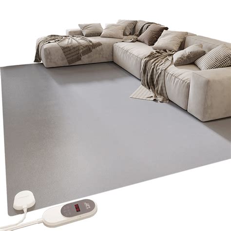 Amazon.com: YIRCELOM Heated Floor Carpet, Heated Floor Mats with ...
