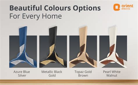 Buy Orient Electric Wendy | 1200mm BEE Star Rated Ceiling Fan ...