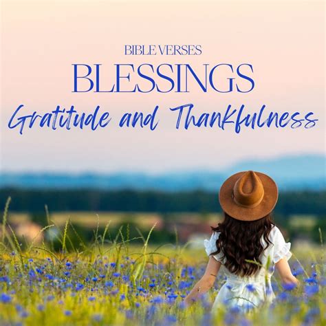 35 Bible Verses About Being Thankful For Blessings