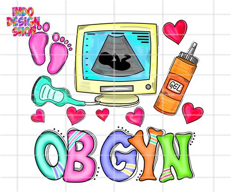 Obgyn Png, Obstetrics and Gynecologist Png Sublimation Design, Obgyn Sublimation Design and ...