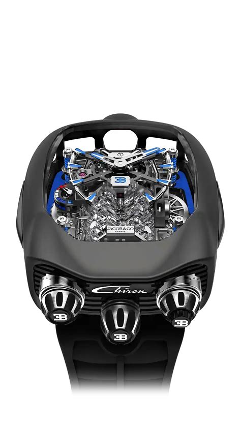 Bugatti Chiron Tourbillon | Jacob & Co. | Timepiece design, Jacob & co, Tourbillon