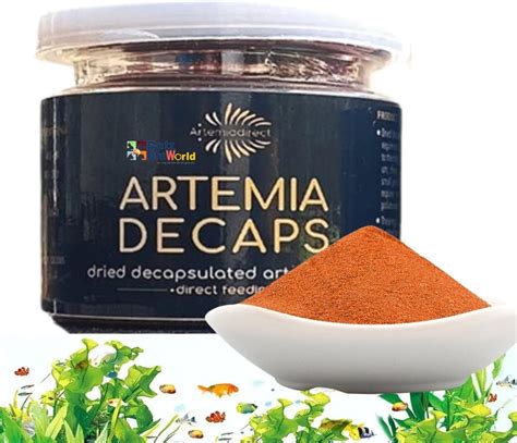 Artemia Direct Artemia Decaps Dried Decapsulated Artemia Cysts, 40G (75 ...