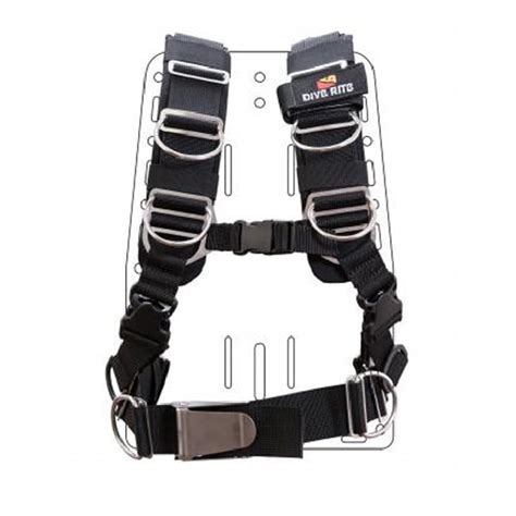 Buy Dive Rite TransPlate Harness - Large for Scuba Diving Online at ...