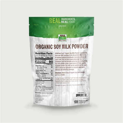 Soy Milk Powder 20 oz. by NOW | Herbs of Mexico