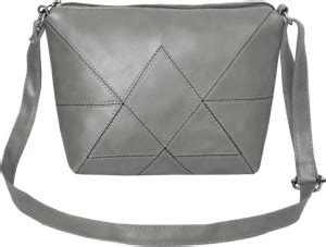 ZEXA PERROS Grey Sling Bag Grey Women Sling Bag Grey - Price in India ...