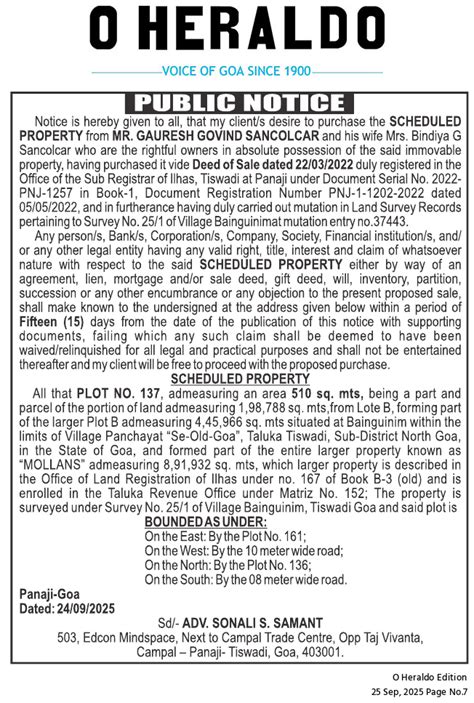 25-09-2025_007 - O Herald 25-09-2025 - o Heraldo ePaper – English ...