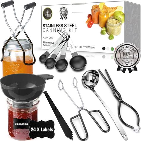 LEONICE Canning Kit, Canning Supplies Starter Kit, Food India | Ubuy