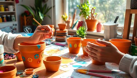 Unleash Your Creativity: How to Paint and Customize Clay Pots for Pers ...