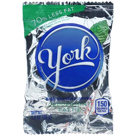 York Peppermint Pattie 39g | Amerikanische Minzschokolade mit dunklem ...