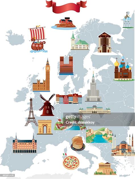 Europe Simple Cartoon Map 的图像结果