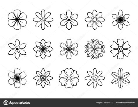Simple Vector Flower Design