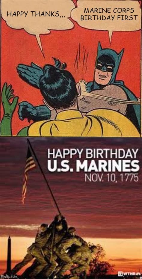 Marine Corps Birthday First - Imgflip