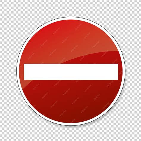 Não insira o sinal em branco Sinal de trânsito alemão Aviso ícone de ...