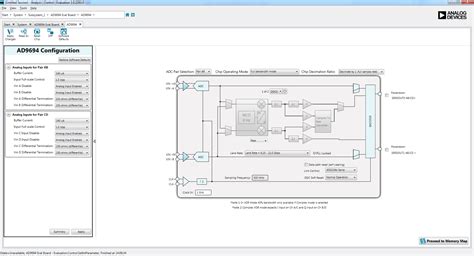 EVALUATING THE AD9694 QUAD CHANNEL 500 MSPS ADC [Analog Devices Wiki]