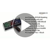 Amazon.in: Buy Ant Esports KM540 Gaming Backlit Keyboard and Mouse ...