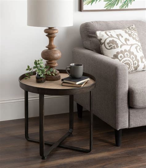 modern farmhouse end tables