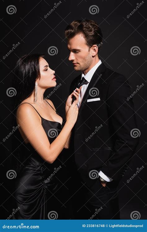Woman Seducing Man