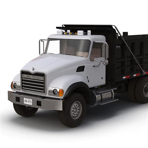 3D Dump Truck Mack Simple Interior | 3D Molier International