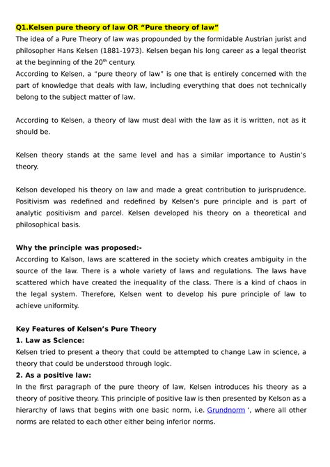 Jurisprundence - MY OWN STUDY MATERIAL DERIVED FROM VARIOUS SOURCES ...