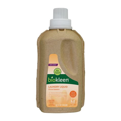 Biokleen Natural Laundry Detergent - 64 HE Loads, Eco-Friendly & Non ...