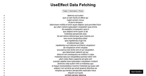 Image result for Using Use Effect to Fetch Data From API