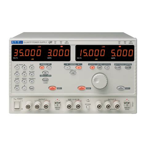 QL355TP-G Aim-TTi | Aim-TTi QL Series II Series Digital Bench Power ...