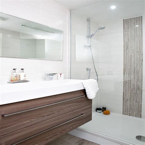 shower room ideas black and white