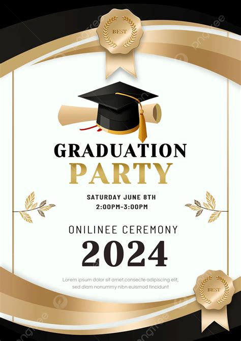 Graduation Invitation Card Design 的图像结果