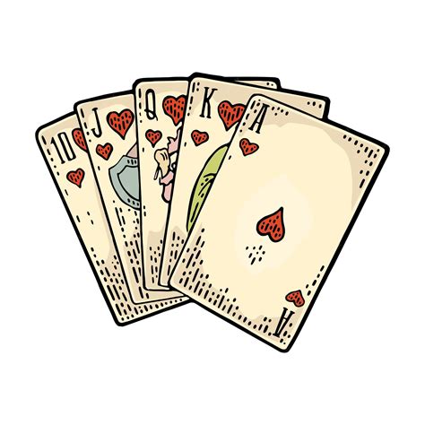 Royal Flush Clipart