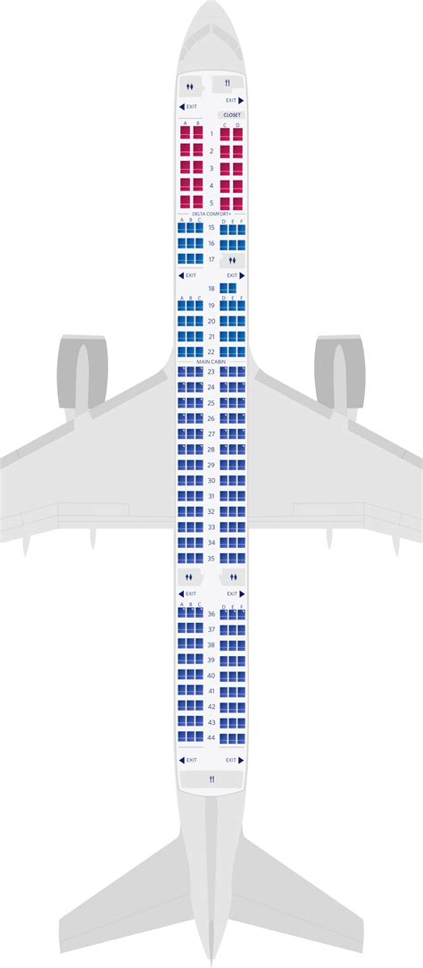 Boeing 757-200 Seat Maps, Specs & Amenities | Delta Air Lines
