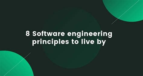 Image result for Software Engineer Principles