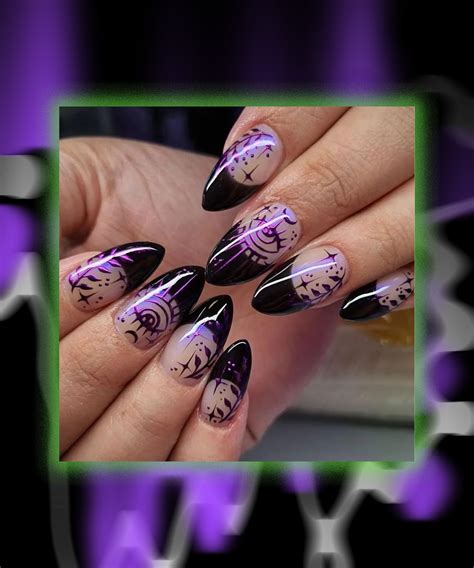 Halloween Gel Nail Art