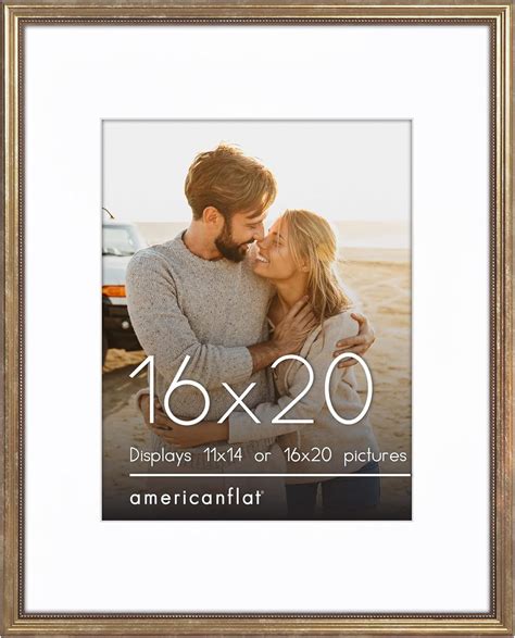 Amazon.com - Americanflat Vintage Frames - 16x20 Picture Frame with ...