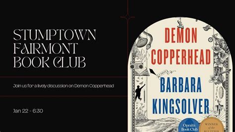 Stumptown Fairmont Book Club - January, 306 1/2 Merchant Street ...