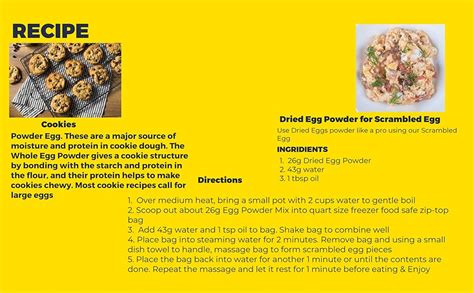 Adequate Foods Whole Egg Powder Pack of 2 (500 gm+ 500 gm) No Additives ...