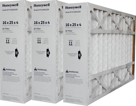 Honeywell Furnace Filter FC100A1029 (15 15/16" x 24-7/8” x 4-3/8 ...