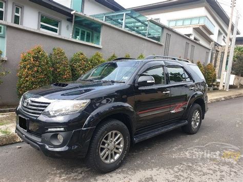Toyota Fortuner 2015 G TRD Sportivo 2.5 in Sabah Automatic SUV Black ...