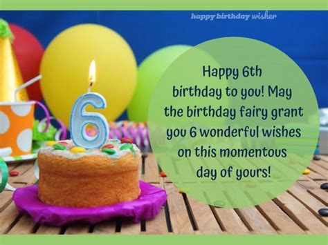 6 wonderful wishes for you - Happy Birthday Wisher, by Pensador