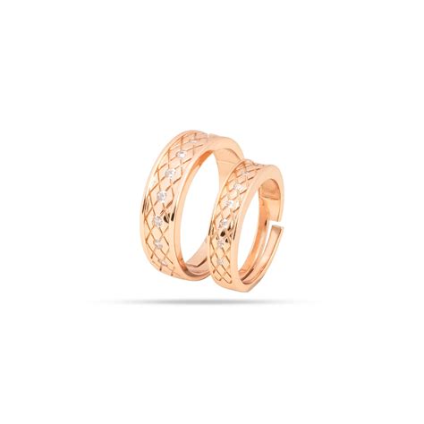 Buy 925 Silver Italian CZ Party Couple Rings | ARCKZ Statement Rings ...