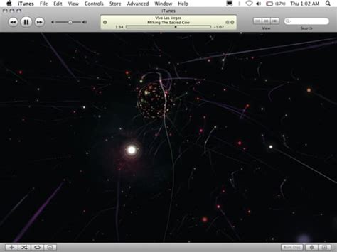 Image result for iTunes Audio Visualizer Example