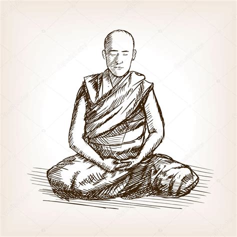 Monk Drawing at GetDrawings | Free download