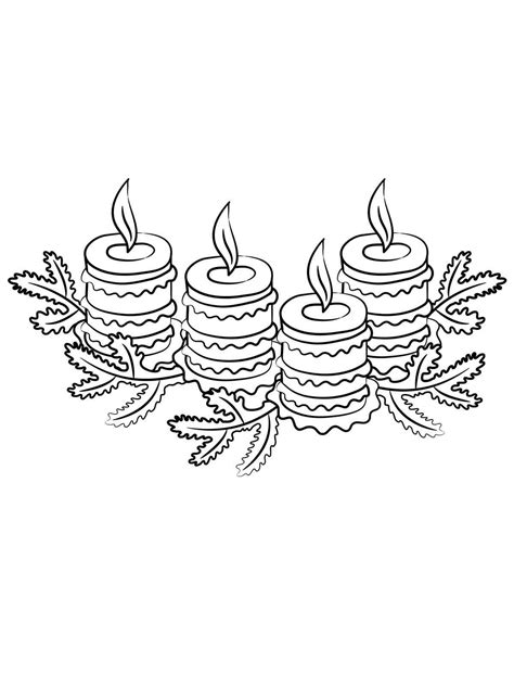 Advent Coloring Pages 的图像结果