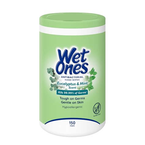 Amazon.com : Wet Ones Antibacterial Eucalyptus & Mint Hand Wipes ...