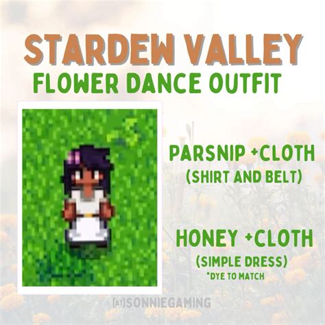 Flower dance outfit stardew valley – Artofit